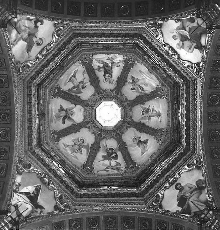Madonna, angeli e i quattro ebangelisti - Genova